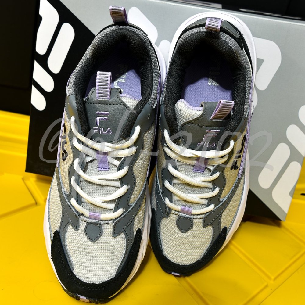 FILA Ladies' Shoe Grey/Lilac - Picture 11 of 11